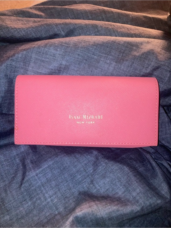 Isaac Mizrahi Other - Isaac Mizrahi Pink Saffiano Sunglasses Case